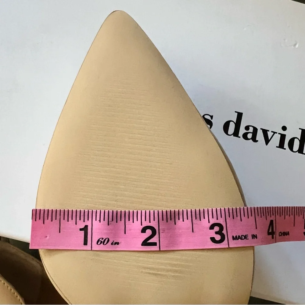 $120 Charles David INNOCENT Pointed Closed Toe STILETTO Heel LEATHER PUMPS 9.5 - Picture 12 of 17